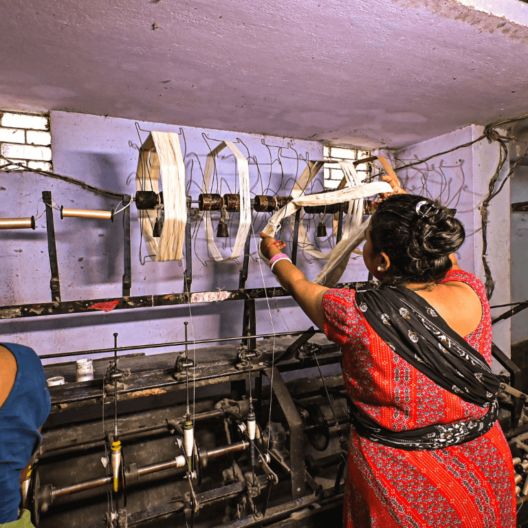 Jacquard loom at Titico